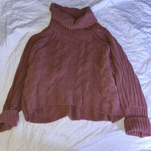 Brown/ orange sweater